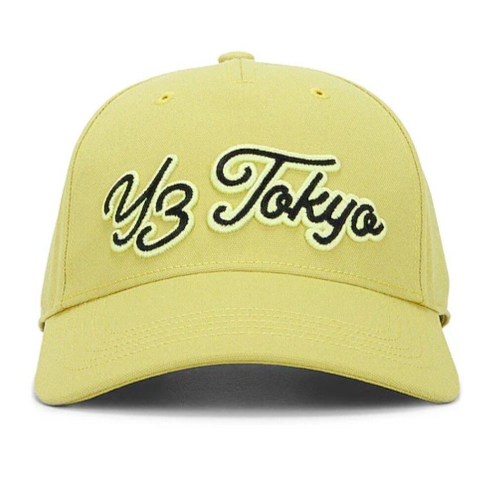 Adidas Y-3 Tokyo T-cap Yellow Adjustable Hat NWT IT7790
